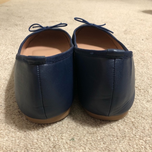 Navy Blue Flats - Picture 3 of 4